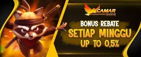 Cashback Mingguan Hingga 0,5% untuk Pemain Slot promotion banner
